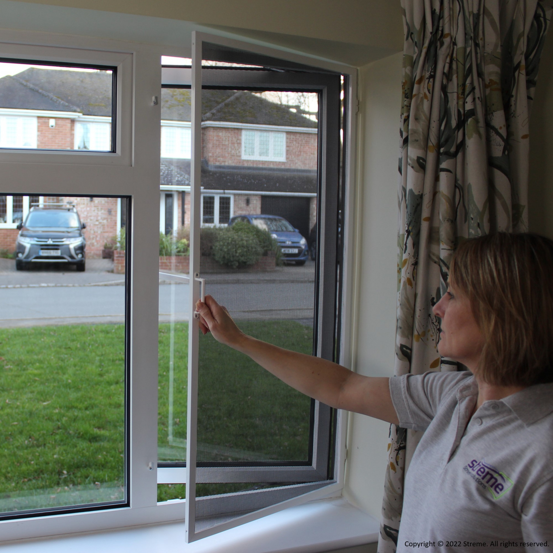 Window Solar Screen - reduce heat and let fresh air in