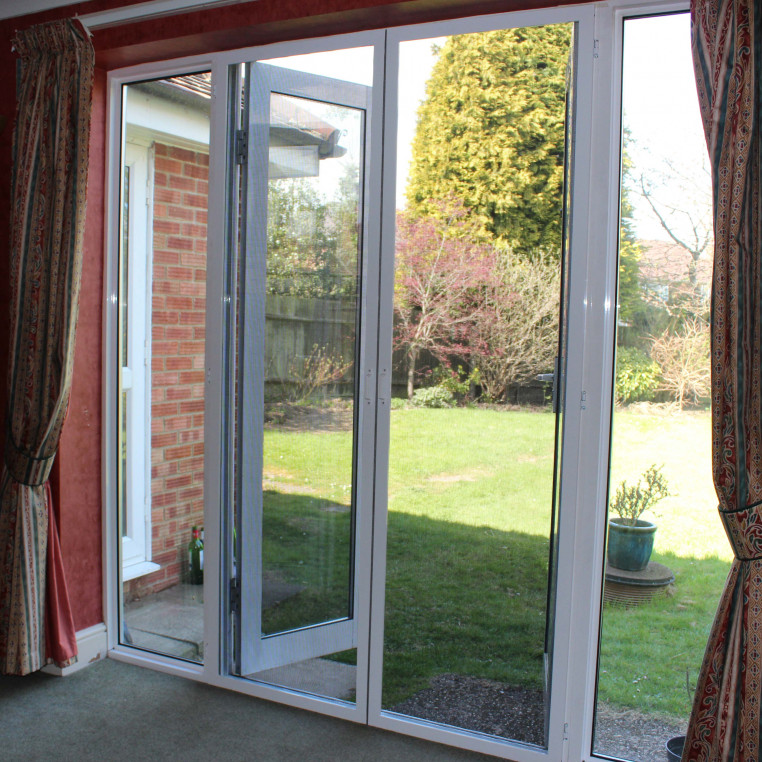 Hinged Pet Screens for French Doors 